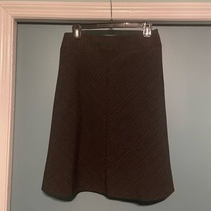 Striped pencil skirt